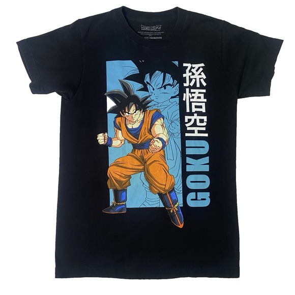 dragon ball z Other - Dragon Ball Z Goku Graphic T-Shirt Men's Size Small Black Anime Manga Toei